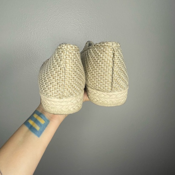 Mexican Burlap Artisian Hand Made Little Dolls Slip On Shoes Size 7.5 - Picture 5 of 7